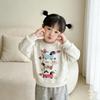 Girls' Korean Style Cartoon Hoodie & Jogger Two-Piece Set - 2026 Edition
