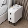 Modern Slim Bedroom Bedside Storage Cabinet