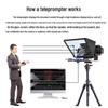JS12plus Portable Teleprompter