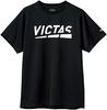 VICTAS Practice Shirt Play Logo Tee (Color: 1000, Size: M, 632101)