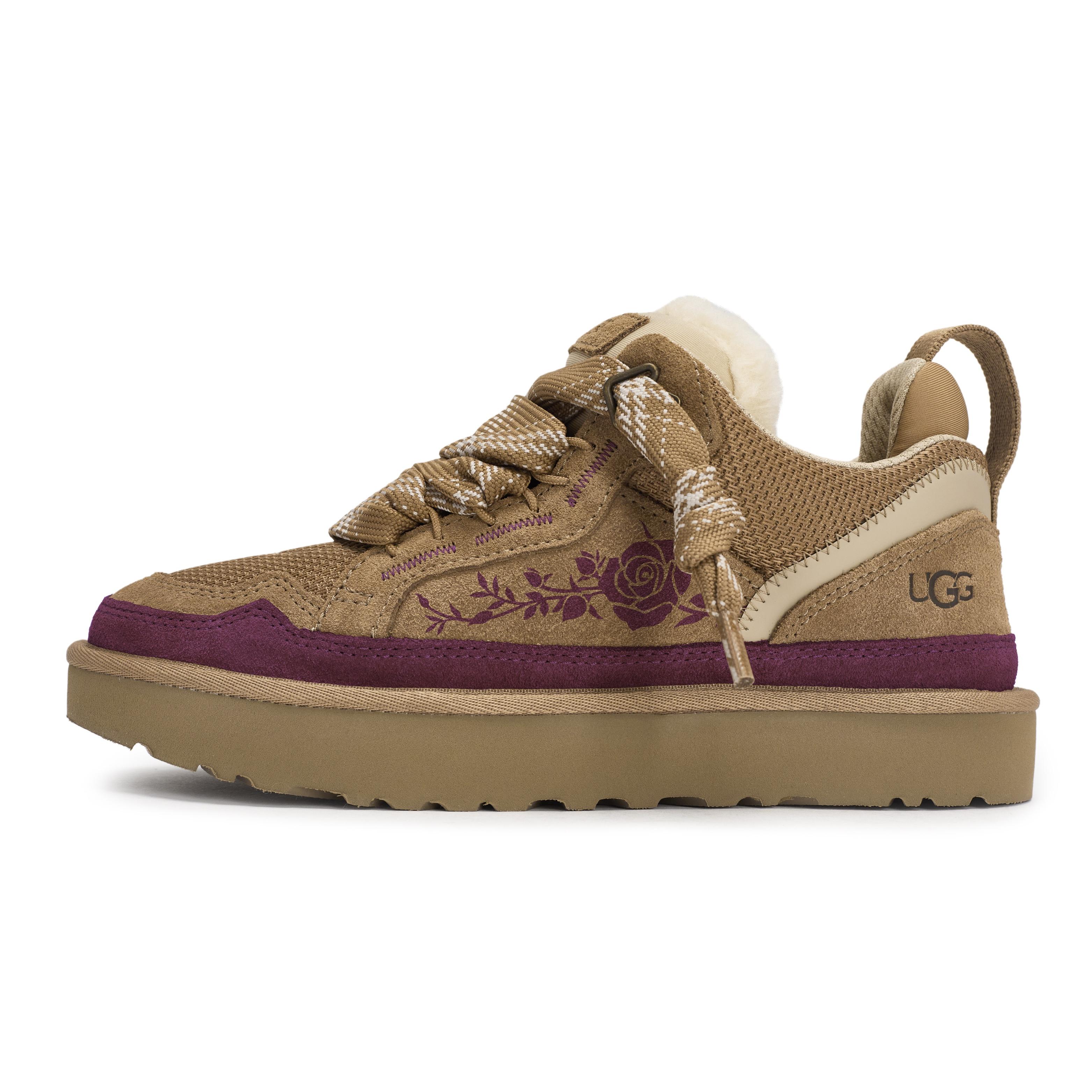 

UGG 811 Manufacturing, Purple Rhythm Rose Thermal Slip Resistant Low top Skateboard Shoes Women s Brown 1144032-CHE(Team80-) 38