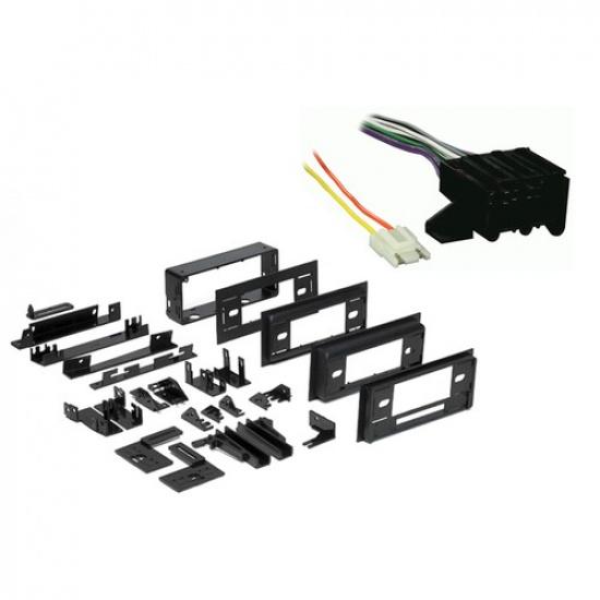 

Fits Buick Skylark 1983-1986 Single DIN Stereo Harness Radio tall Dash Kit