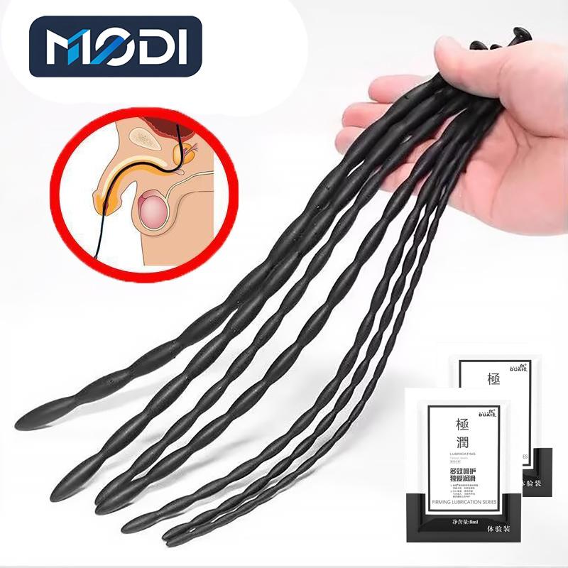 Silicone Horse Eye Stick Urethral Expander Sextoys SM Penis Plug Men Urethra Masturbation Stimulator Adult Supplies