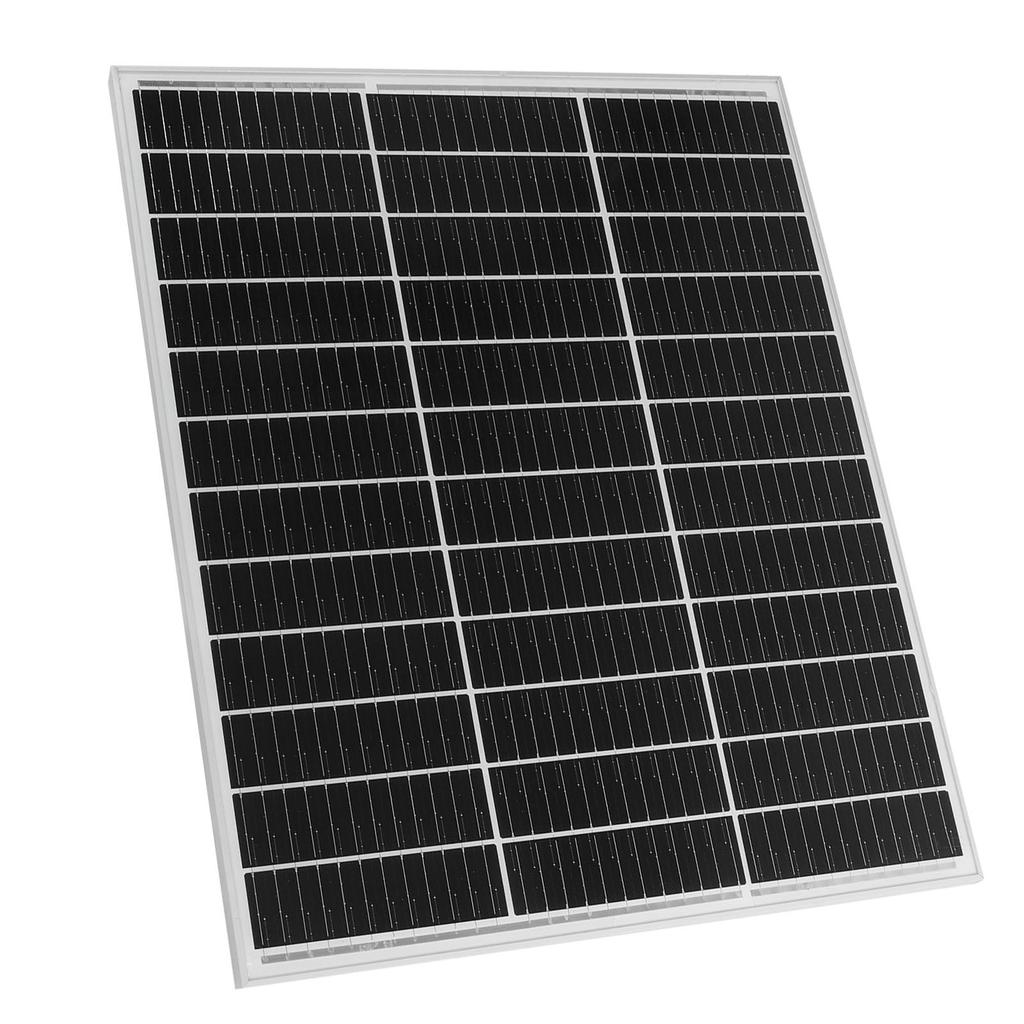 RV Solar Panel 80W 18V Monocrystalline Waterproof High Efficiency Solar Charge Controller Panel for 