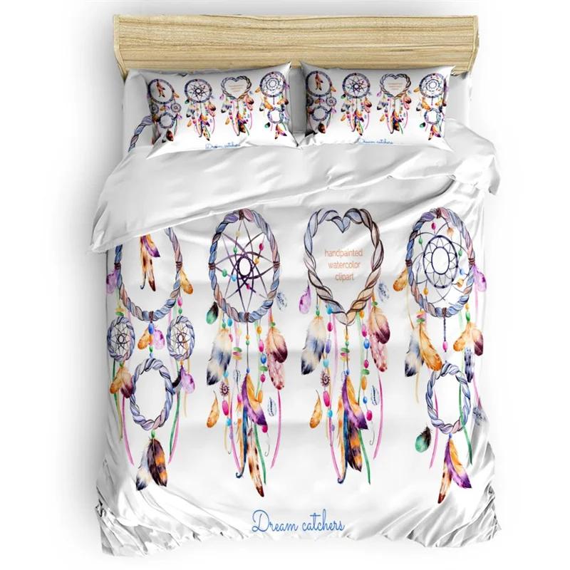 Amazing Theme Bedding Set Sacred Geometry Themed Bedding Set Various Shapes Chakra Zen Comforter Cover Dream Catcher Pillowcases