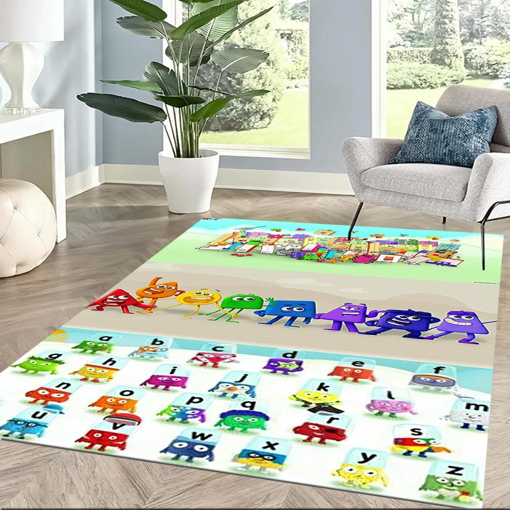 Numberblocks Carpet Perfect For Decorate Room Living Rooms Balcony Study Room Antislip Carpet Office Home Decor Birthdaychristmas Gift