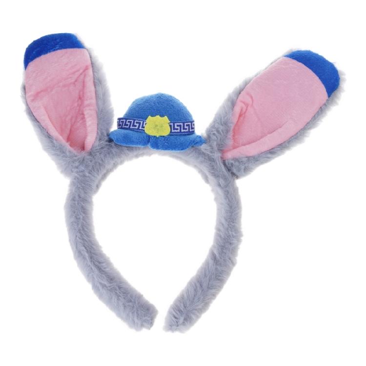 Soft Rabbit Ears Hair Accessory Multi Color Choices For Costume Parties Daily Outfits Photo Props