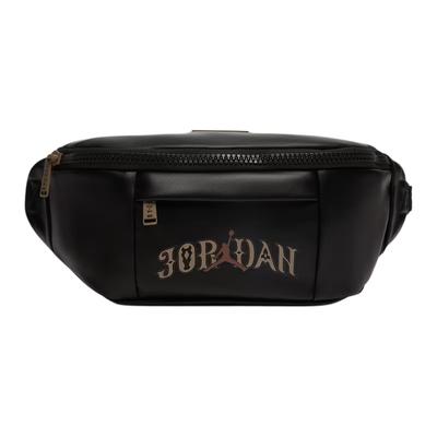 Jordan Synthetik-Leder Bauchtasche Unisex Schwarz IV4749-010