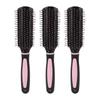 3pcs Rounded Comb Teeth Scalp Massage Brush Professional Detangling Hair Brush  For Women