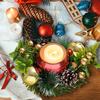 Christmas Candle Holders Decorative Vintage Small Farmhouse Candles Stick Candleholder Rustic Vintage Small Farmhouse Candles