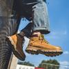 Maillard first-layer rhubarb boots retro British Martin boots thick-soled new mountaineering men's tooling boots