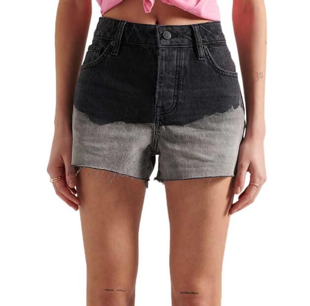 

Superdry High Rise Cut Off denim шорты 32