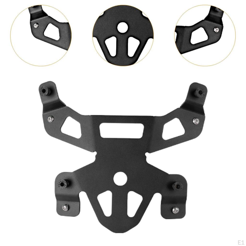 Motorcycle Windshield Extended Bracket,Windshield Heightening Bracket Accessories Metal