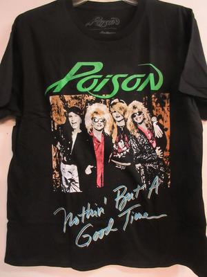 POISON OFFICIAL MERCH GOOD TIME 2022 BAND CONCERT MUSIC MEDIUM Unisex T-Shirt