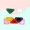Diy Embroidery Stickers Triangular Sew Patches For Clothing Sequin Patch Badge