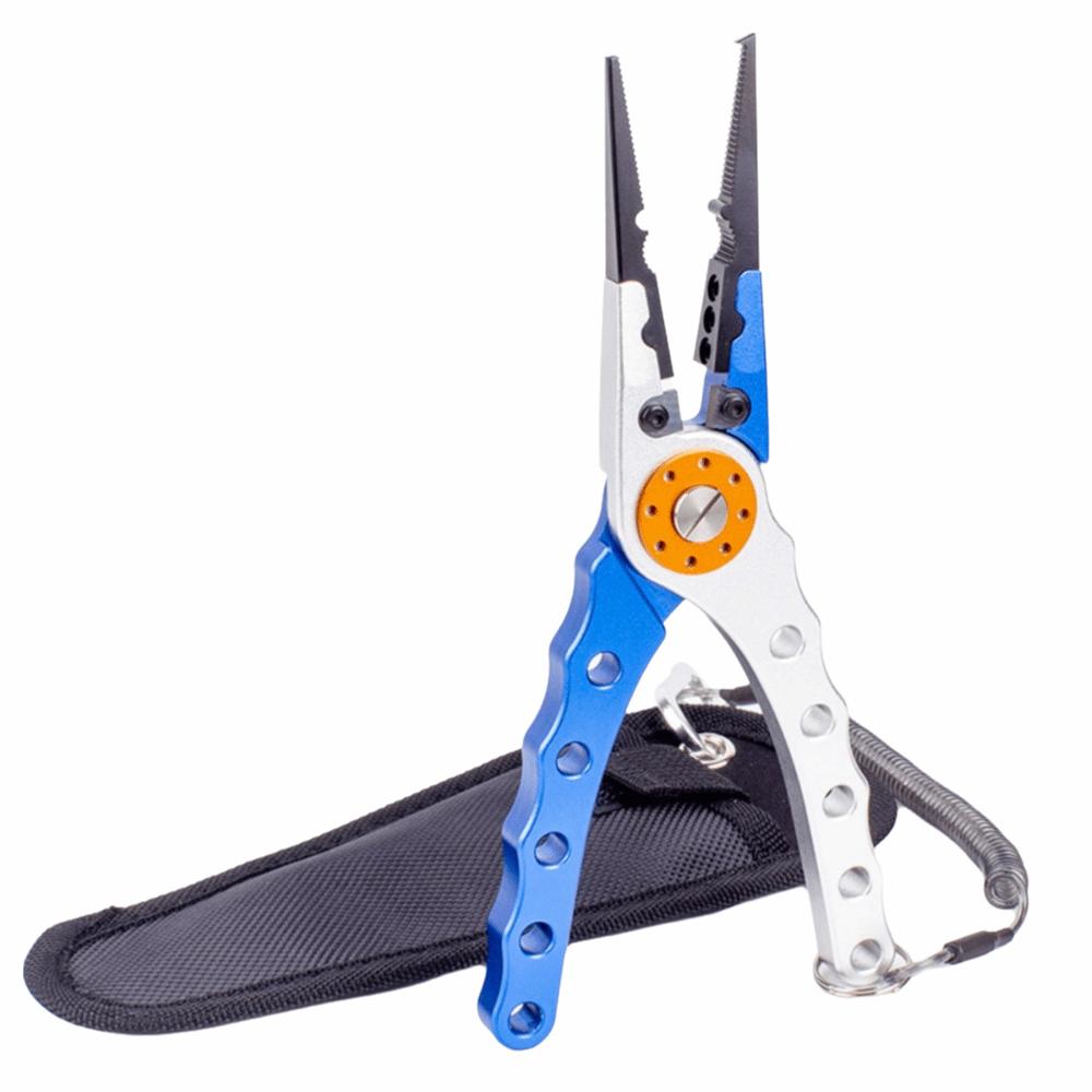 Anti Slip Fishing Pliers Aluminum Zinc Zinc Alloy Line Cutting Pliers Hook Remover Pliers Outdoor Fishing