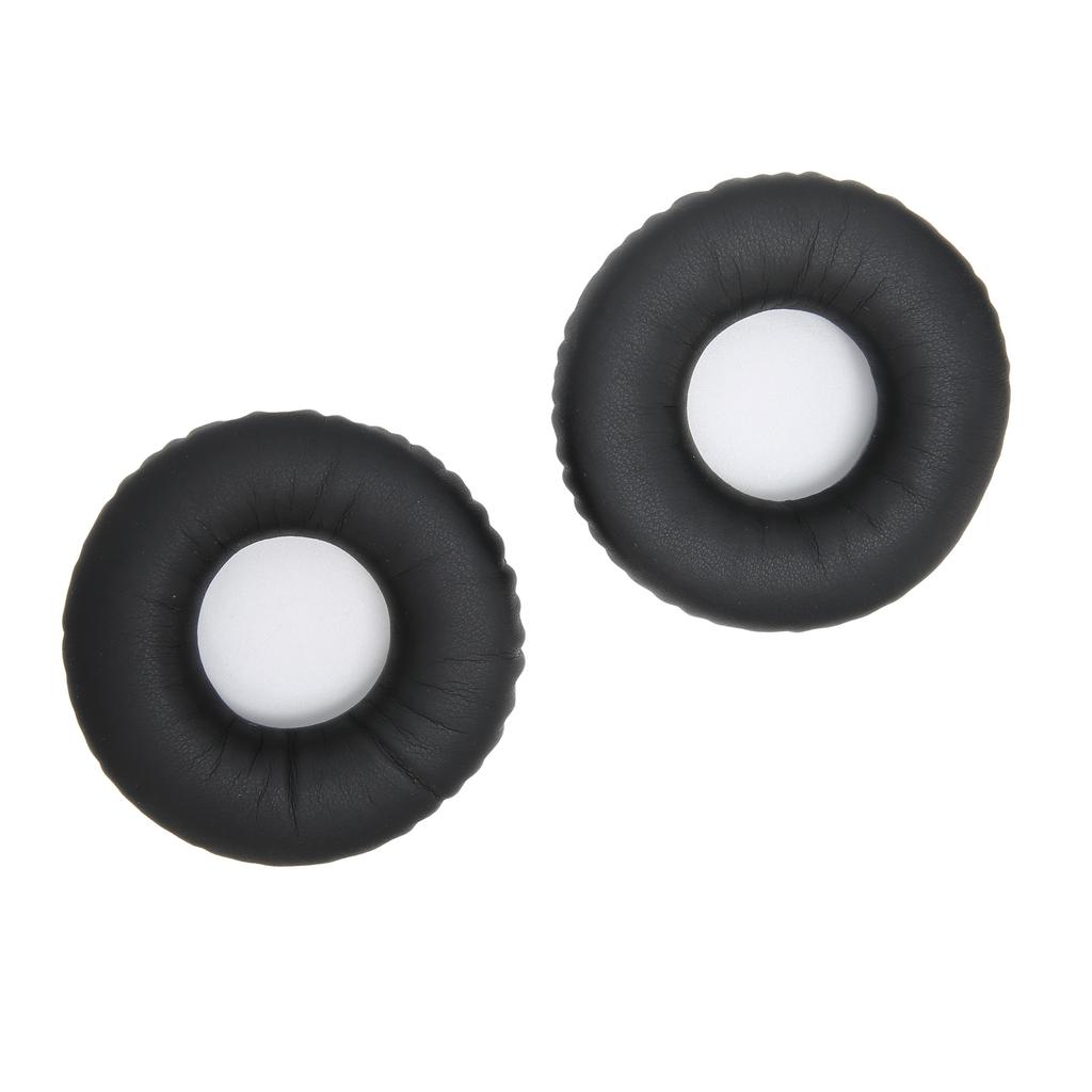 Lot de 2 coussinets d'oreille de rechange pour casque Sennheiser HD25, noir