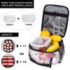 Puella Magi Madoka Magica Insulated Lunch Bags Large Madoka Lunch Container Cooler Bag Tote Lunch Box College  Outdoor Men Women