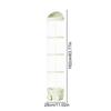 Transparent Plush Toy Storage Tube Large Capacity Doll Organizer Box Moisture-Proof Stuffed Animal Container for Kids Toy