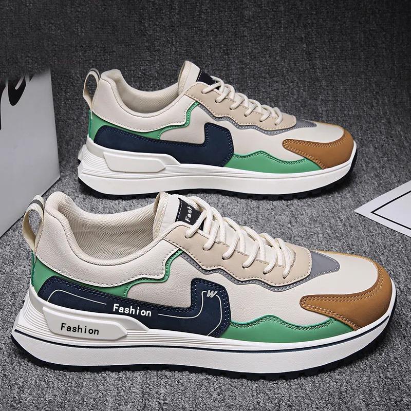 Autumn new men's shoes sports shoes trend running student shoes trend fashion