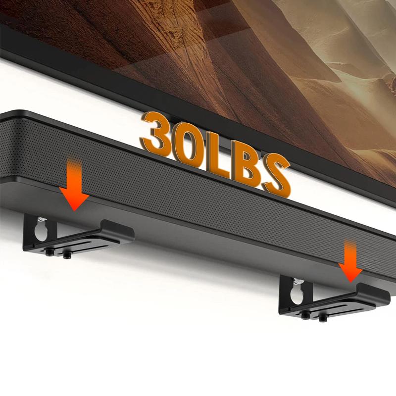 1 шт. Захист Універсальний кронштейн для саундбару Регульоване кріплення Настінний Нековзкий Глибина Рука Звукова панель Спрощує Кріплення Саундбару