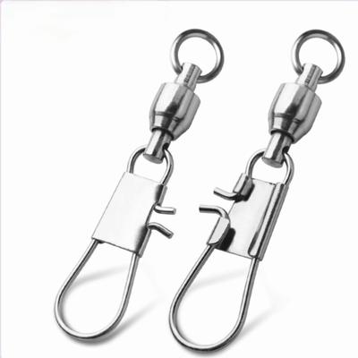 Ball Bearing Fishing Swivels Rolling Swivel Fishing Connector Fish Snap Swivels  Fishing Lures