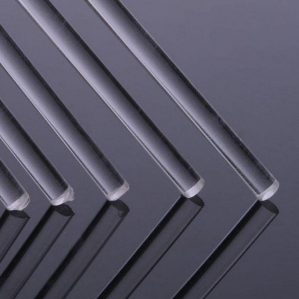 6pcs 2mm Diameter 8 Inch Length Acrylic Round Rod Clear DIY Decor Accessories DIY Crafts