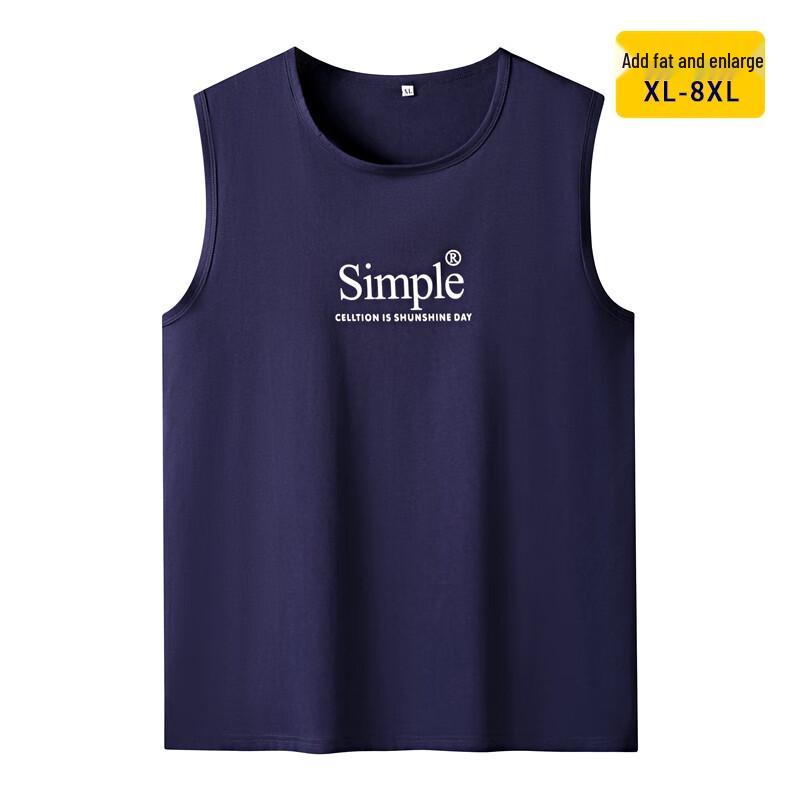 

Мужская летняя майка большого размера свободного кроя Dibinze 3XL