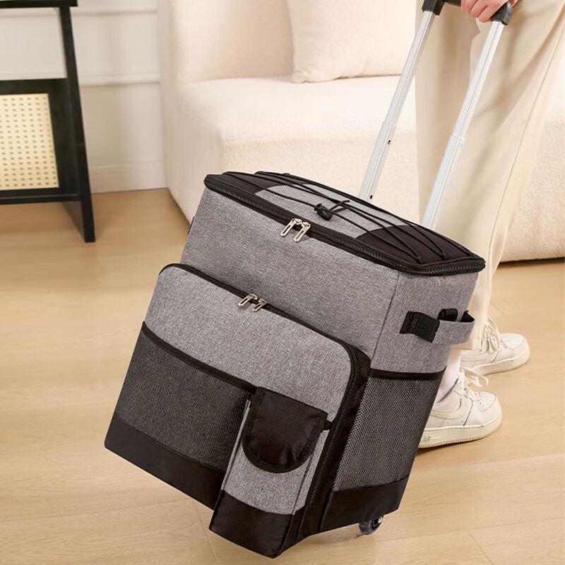 NuFeng Large Capacity Wheeled Insulated Cooler Bag