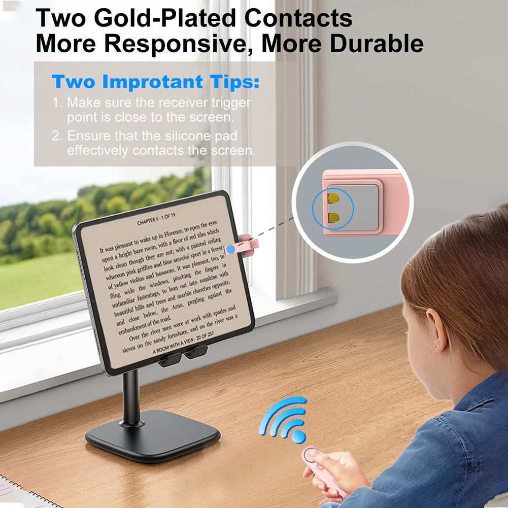 Remote Control Page Turner Page Turner Clicker Camera Camcorder Remote Controls for Kindle Paperwhite Oasis Kobo EReaders