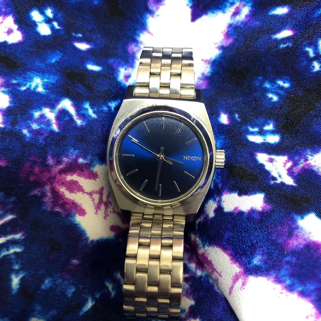 Used NIXON MINIMIZED watch blue