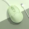 USB Wired Mute Mouse Type C USB Cable Ergonomic Mice Type C Wired Mouse  Desktop Notebook