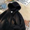 Men's Unisex American-Style Casual Fleece-Lined Hoodie/Cardigan - Perfect for Couples In Trendy Autumn/Winter.