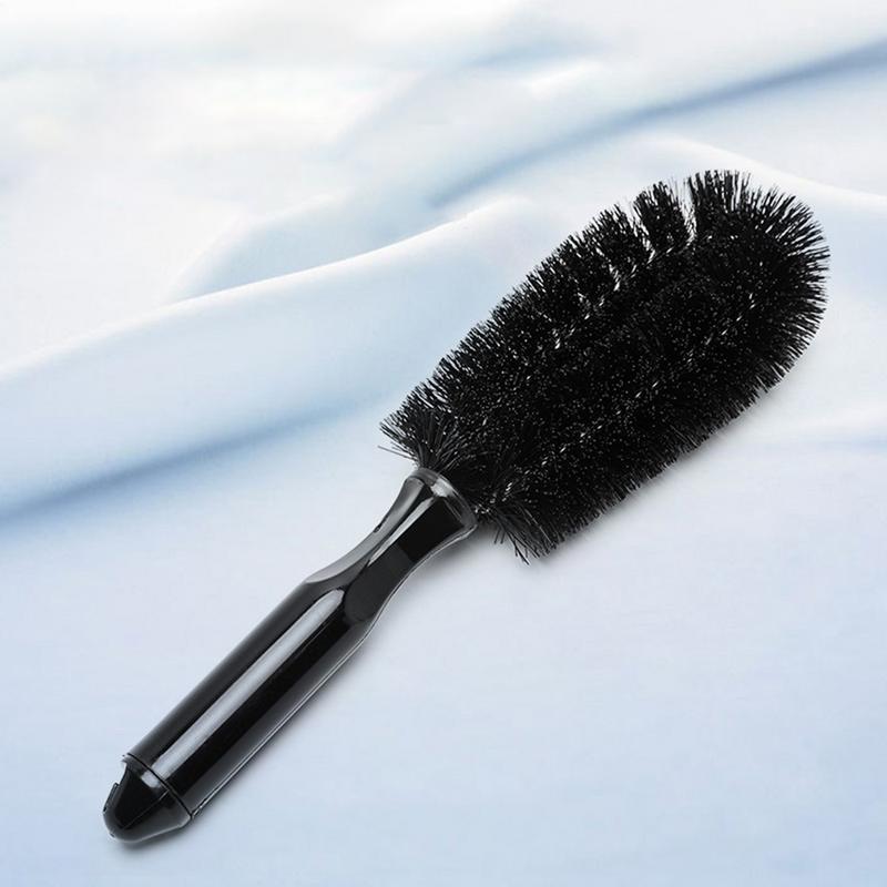 Wheel Brush Car Wash Brush For Wheels Automotive Ergonomic Detailing Cleaning Exterior Wash Tool For RVs Motorcycles Trucks