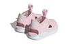 Adidas Originals 360 Sandals Elastic Band Children's Sandals Pink White Kids' FZ5617