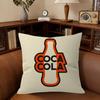 Cushion Cover Pillowcase Upholstery Sofa Throw Pillow Home Decor Pillowcas THINGS GO BETTER WITH CCOLA
