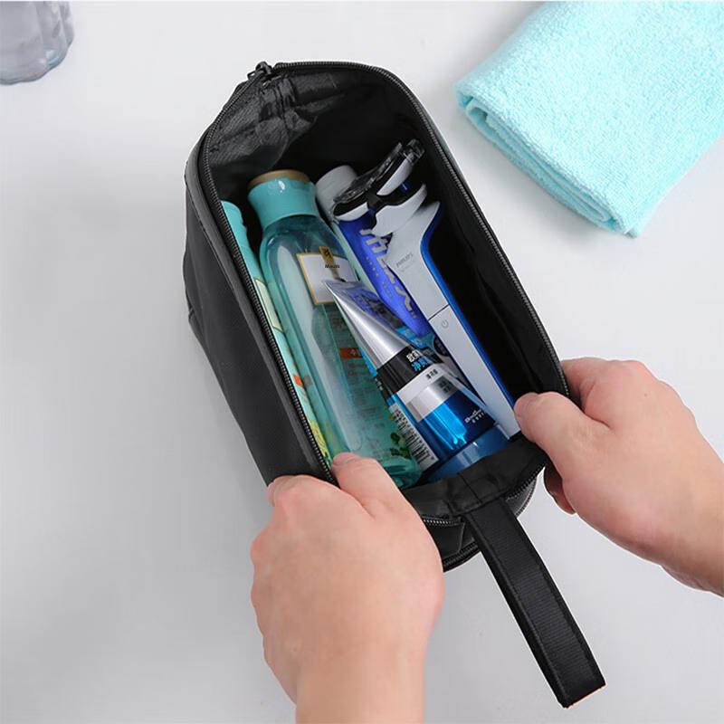 Xinqin Travel Toiletry Bag for Men, Large Capacity Wash Bag for Business Trips, Portable Wash Bag with Waterproof Storage for Toiletries And Cosmetics