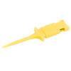 Test Hook Mini IC Testing Clip PA for Electronic Experiment Repairing MaintenanceYellow