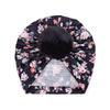 New children's printed hat, baby warm and breathable headscarf hat, thin baby fetal hat