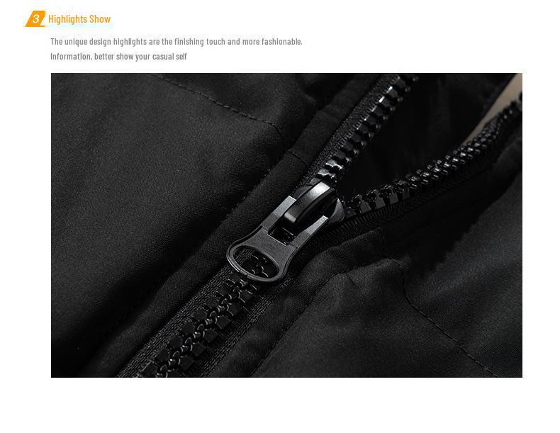 Herren Winter Lammfleecejacke - Locker, Verdickt, Plus Samt, Warmer Baumwollmantel für Paare