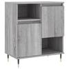 VidaXL Buffet Sonoma gris 60x35x70 cm Bois d'ingénierie 831186
