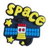 Space-Themed Astronaut and Spaceship Charm Set: Decorative Accessories for Kids