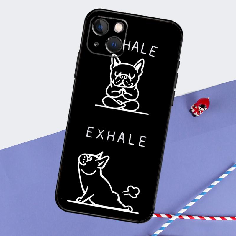French Bulldog Phone Case For iPhone 16 Pro 15 Pro 11 12 13 14 Pro Max Mini XR 16e 15 16 Plus Cover Shell