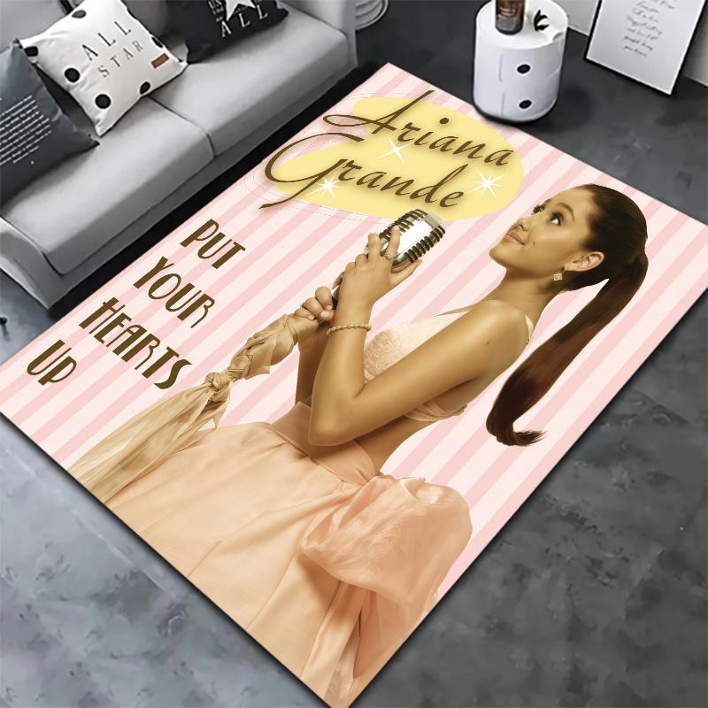 Ariana Grande Carpet Rug for Living Room Bedroom Home Sofa Decoration,Kids play Nonslip Floor Mat