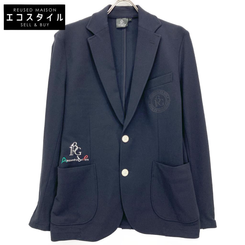 1piu1uguale3 [GOLF][×Del Piero] GDB003 Navy Tailored Jacket Jacket V NavyUsed