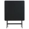 Greensboro SQUARE FOLDING TABLE 70x71cm graphite