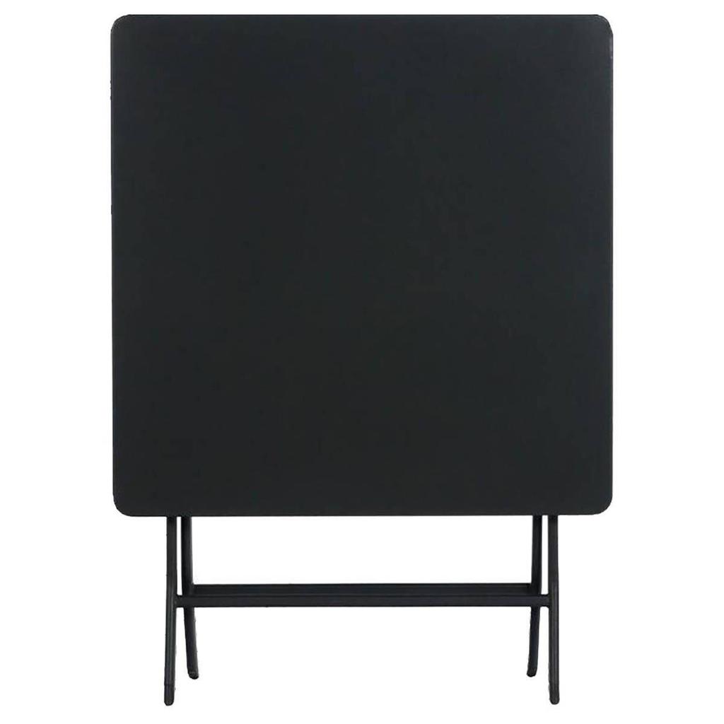 Greensboro SQUARE FOLDING TABLE 70x71cm graphite