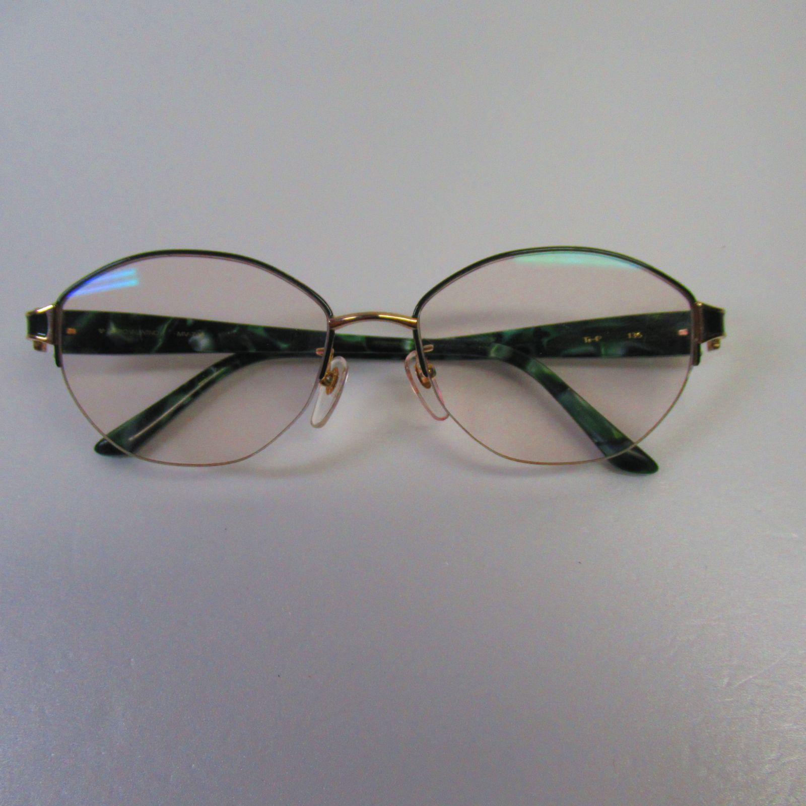 Used Mario Valentino MV-746 Glasses Glasses Women s Unisex Frame Made in Japan Prescription Frame Removal Used Popular Standard Cheap Trend Immediate