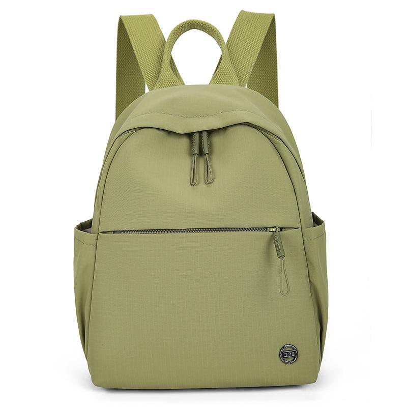 Schoolbag Student Casual Backpack 1011 New Fashion Versatile Travel Small Backpack Women's Large Capacity Nylon Work Bag