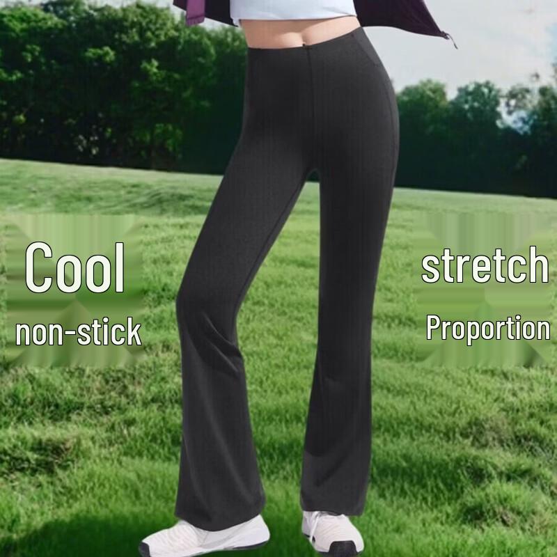 Beneath Women s HE008 High-Stretch Flared Pants M